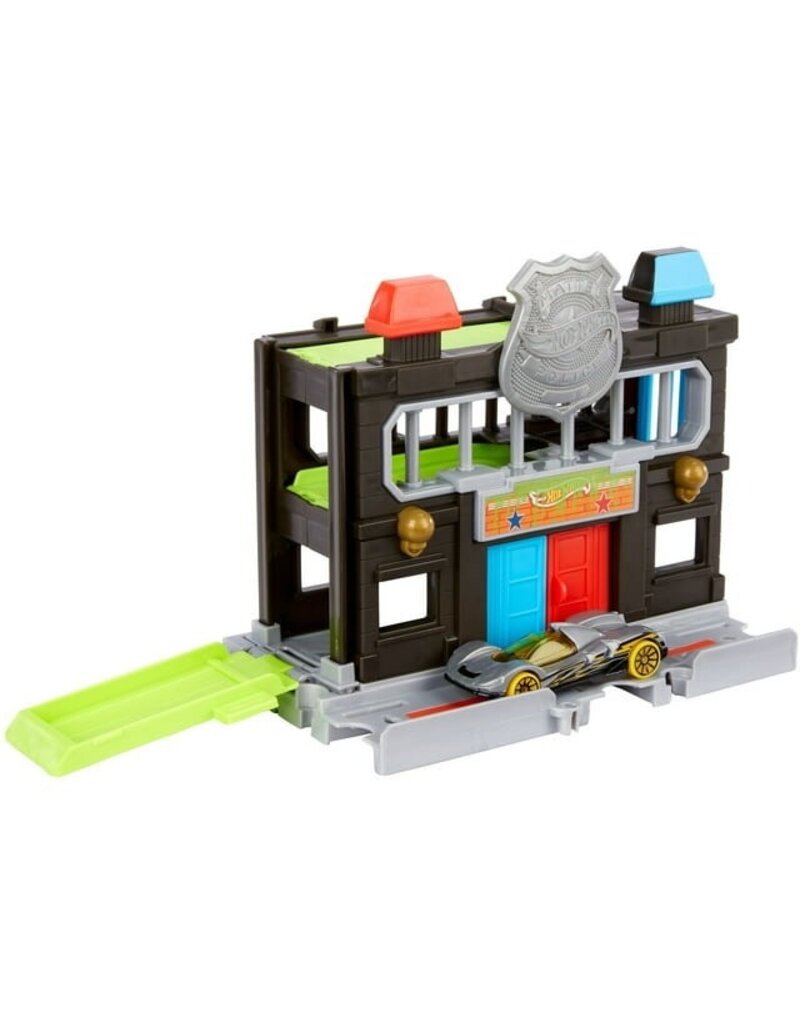 HOT WHEELS MTL FMT95/ GVN72 DOWNTOWN POLICE STATION