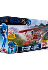 JAKKS PACIFIC JASKKS PACIFIC 41267 SONIC 2 THE HEDGEHOG TORNADO BIPLANE ACTION FIGURE SET