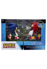 JAKKS PACIFIC 40176 SONIC THE HEDGEHOG - SONIC & KNUCKLES FACE OFF