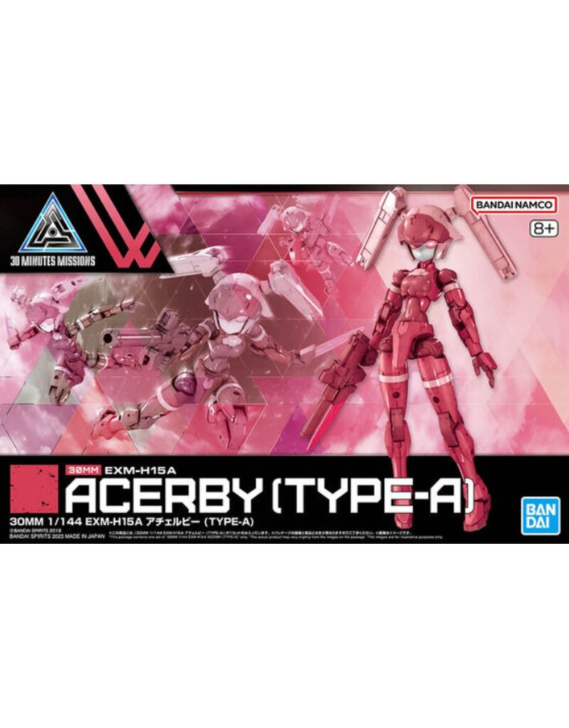BANDAI BAN2648698 30MM EXM-H15A ACERBY (TYPE-A) "30 MINUTES MISSIONS" 1/144