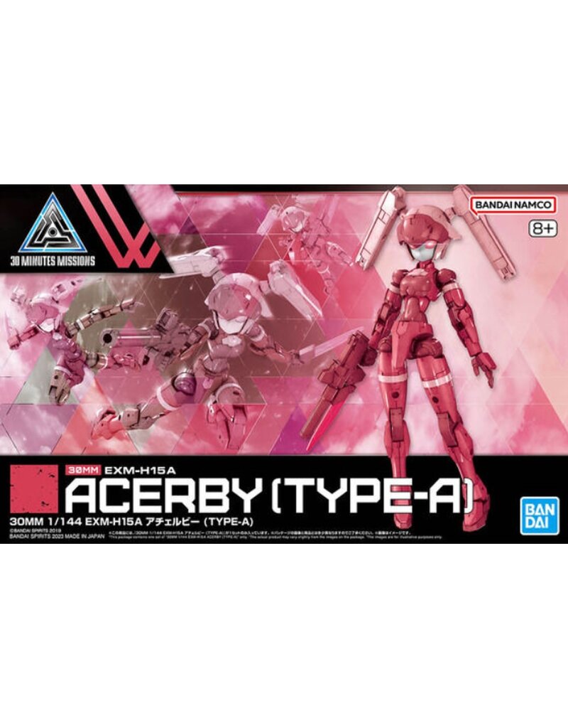 BANDAI BAS2648698 30MM EXM-H15A ACERBY (TYPE-A) "30 MINUTES MISSIONS" 1/144