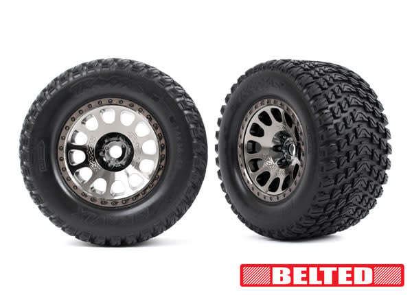 7862X - Gravix XRT Tires & Wheels, Belted - Black Chrome