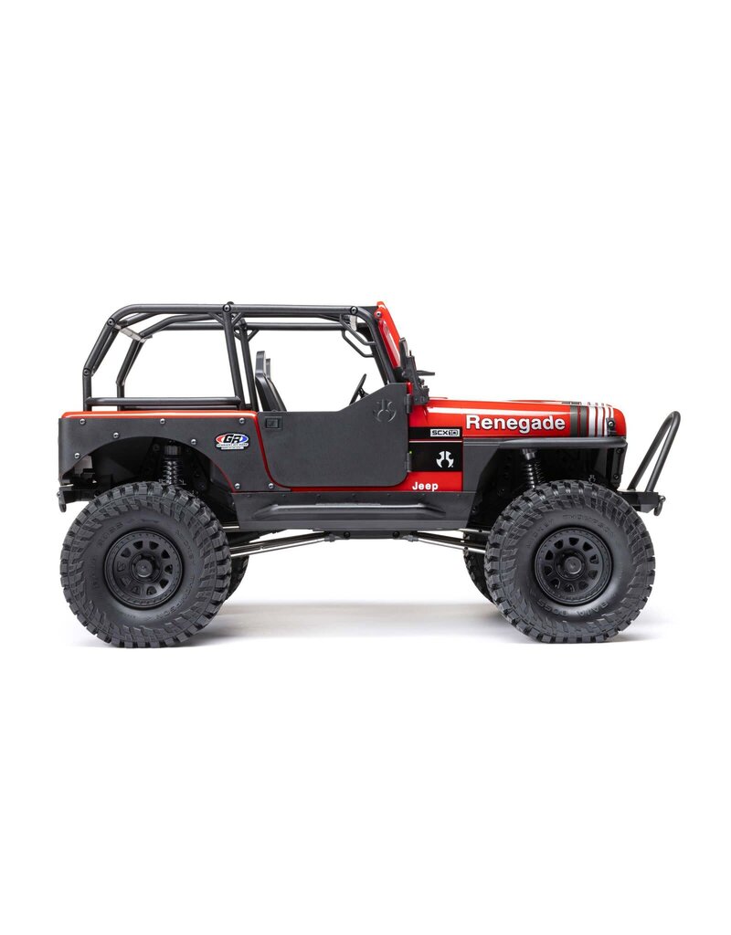 AXIAL AXI03008T1 1/10 SCX10 III JEEP CJ-7 4WD BRUSHED RTR, RED