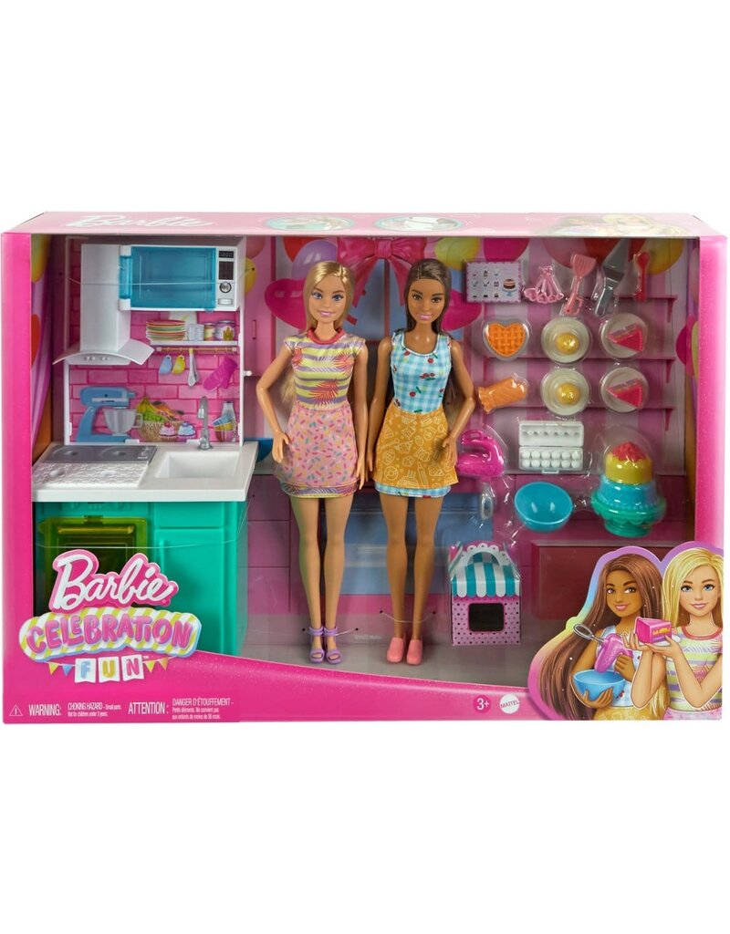 MATTEL MTL HJY94 BARBIE AND FRIENDS BAKING PARTY