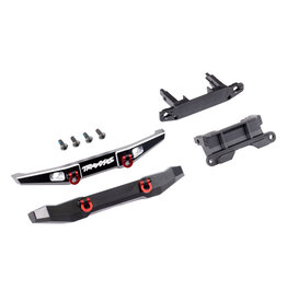 TRAXXAS TRA9735X BUMPER FRONT (1) REAR (1) ALUM BLK