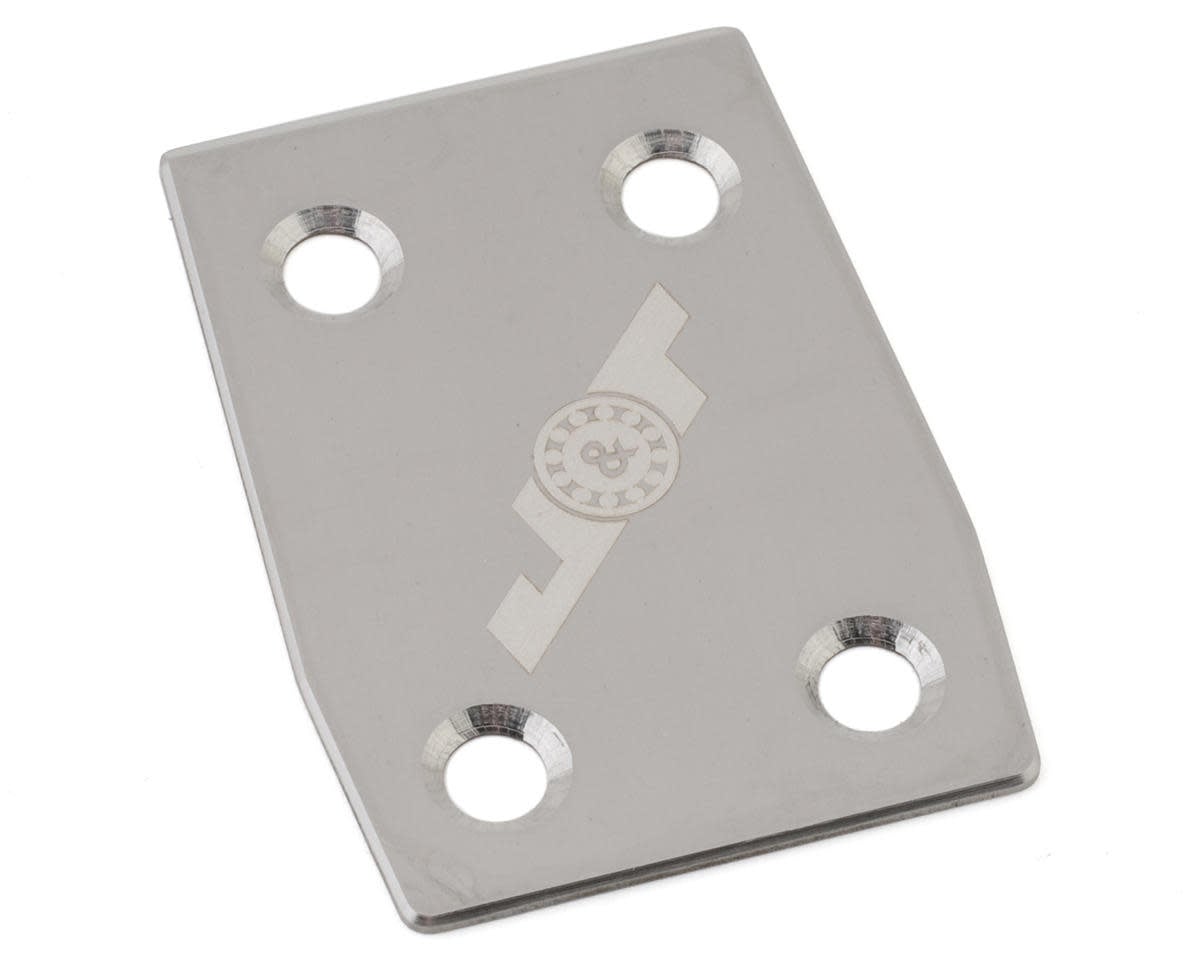 JTB-JT10841-2 MUGEN MBX8R STAINLESS REAR SKID PLATE