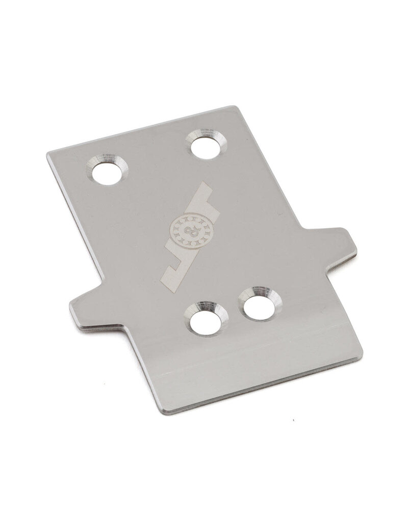 J&T BEARING CO. JTB-JT10842-1 TEKNO NB48 2.1/2.2 STAINLESS FRONT SKID PLATE