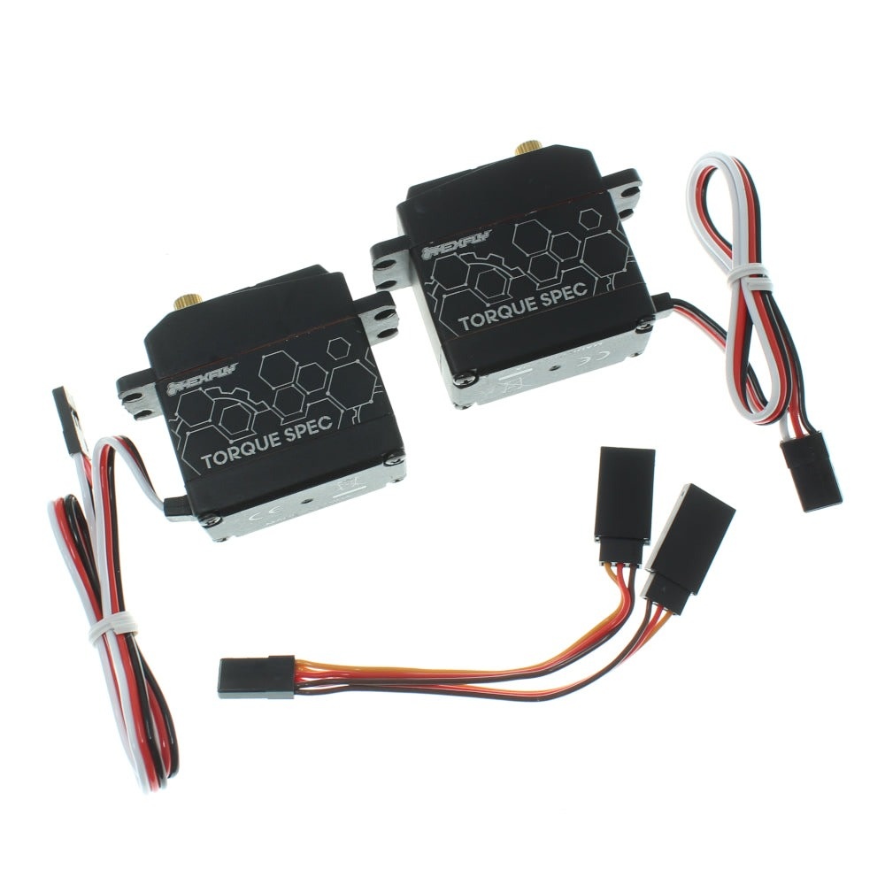 RER23393 HEXFLY TORQUE SPEC SERVO 2 PACK W/ Y-HARNESS: FOR COE CUSTOM HAULER (1SET)