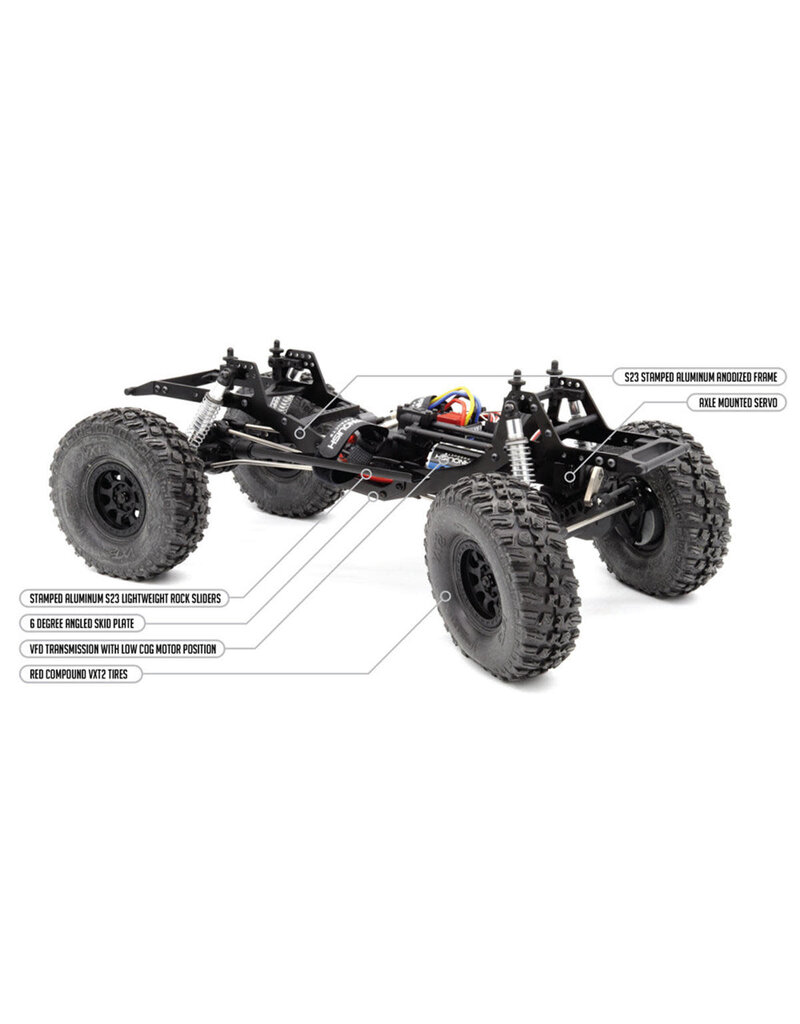 VANQUISH VPS09009A VRD STANCE RTR PORTAL AXLE COMP ROCK CRAWLER (GREEN)