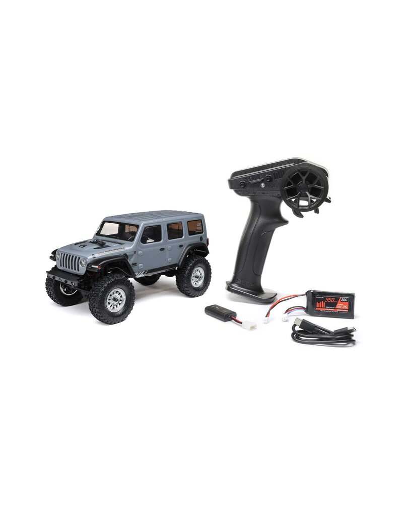 AXIAL AXI00002V3T3 SCX24 2019 JEEP WRANGLER JLU CRC RTR: GREY
