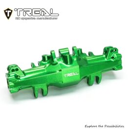 TREAL TRLX0042ZGP3B ALUMINUM AXLE HOUSING FOR MINI LMT GREEN