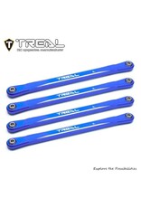 TREAL TRLX0043G4RHP ALUMINUM LOWER LINK SET FOR MINI LMT BLUE