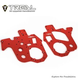 TREAL TRLX00414OL89 ALUMINUM CHASSIS PLATE SET FOR PROMOTO RED