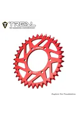 TREAL TRLX0040MAIK7 REAR SPROCKET FOR PROMOTO RED