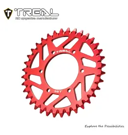 TREAL TRLX0040MAIK7 REAR SPROCKET FOR PROMOTO RED