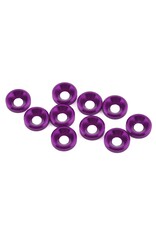 1UP RACING 1UP80329 3MM COUNTERSUNK WASHERS (PURPLE) (10)
