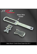STUPID RC STP1013 MOTOR MOUNT/CENTER BRACE SUPER DUTY XO-1