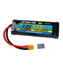 LECTRON PRO LECTRON PRO NIMH 7.2V 6 CELL 5000MAH FLAT PACK WITH XT60