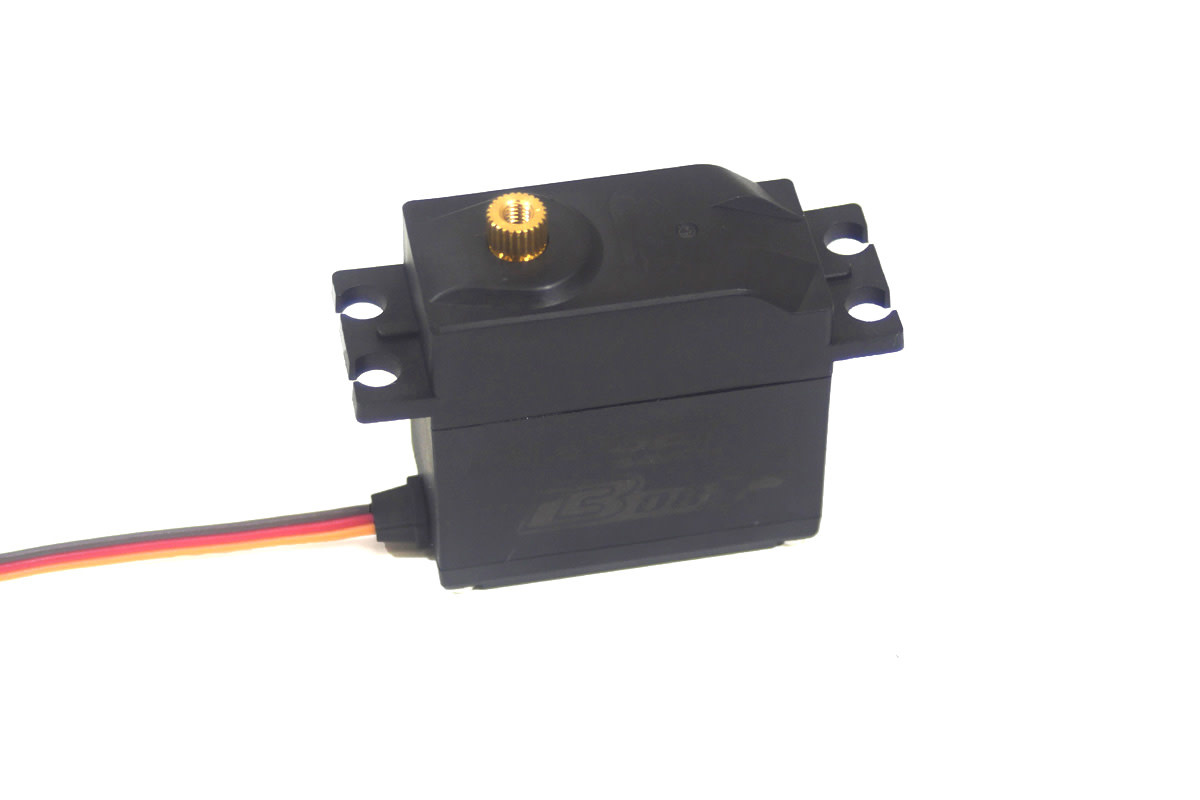SAVB08KG BUDGET ANALOG SERVO, 0.15SEC / 111OZ-IN (8KG-CM) @ 6V, STANDARD SIZE, METAL GEARS