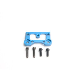 PN RACING KEN PNBM001B MINI-Z MR02/MR03 V2 ALUMINUM INTERCHANGABLE FRONT BODY MOUNT BASE BLUE