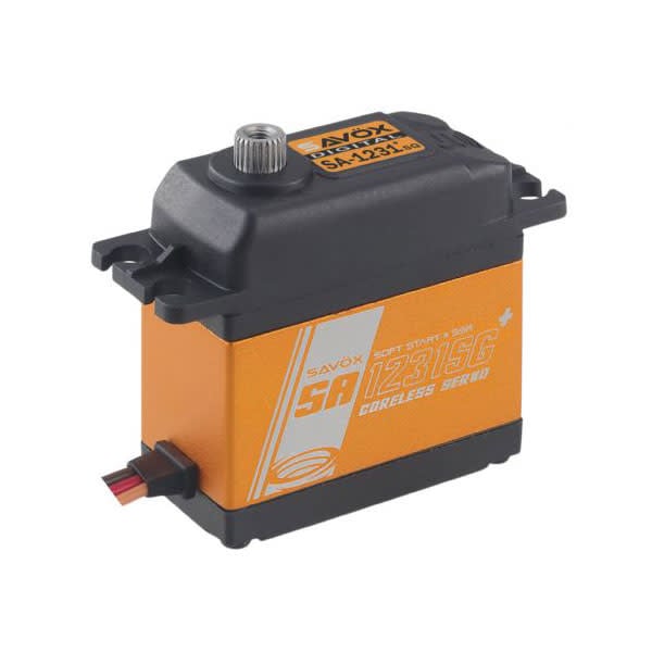 SAVSA1231SGP CORELESS DIGITAL SERVO 0.14SEC / 444.4OZ @ 6V