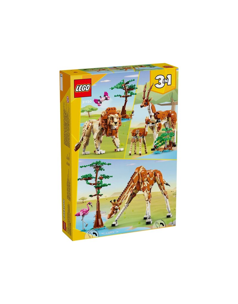 LEGO LEGO 31150 CREATOR WILD SAFARI ANIMALS