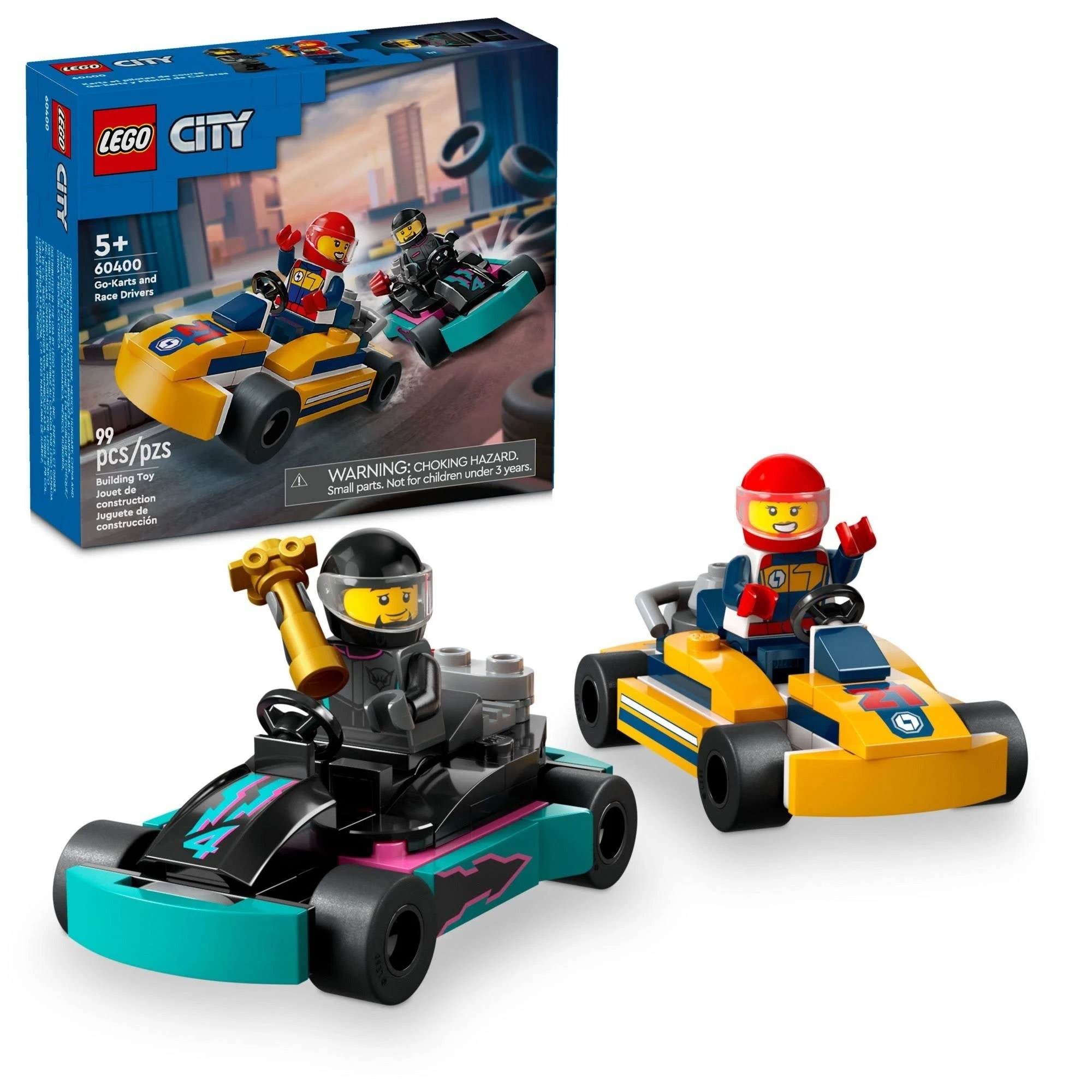 LEGO 60400 CITY GO-KARTS AND RACE DRIVERS - My Tobbies - Toys