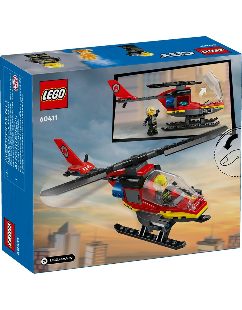 LEGO LEGO 60411 CITY FIRE RESCUE HELICOPTER