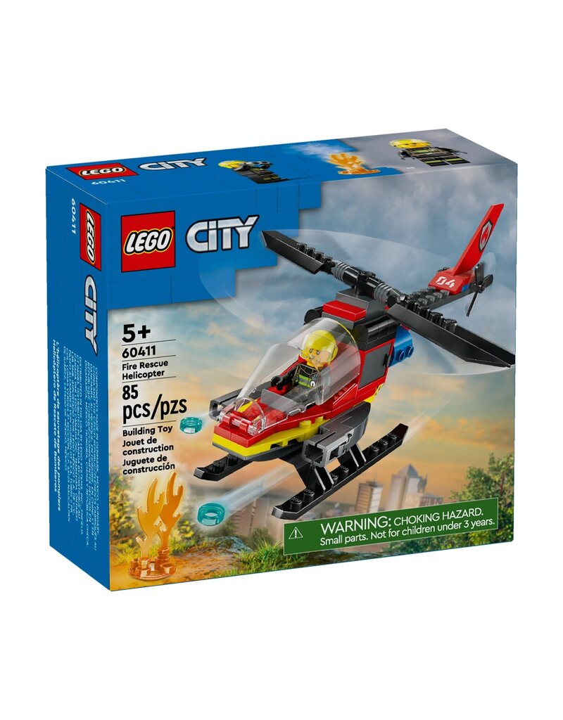 LEGO LEGO 60411 CITY FIRE RESCUE HELICOPTER