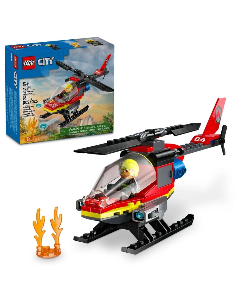LEGO LEGO 60411 CITY FIRE RESCUE HELICOPTER