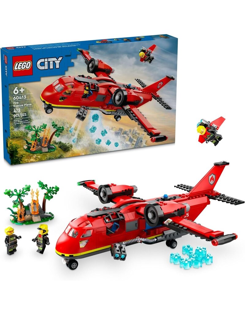 LEGO LEGO 60413 CITY FIRE RESCUE PLANE