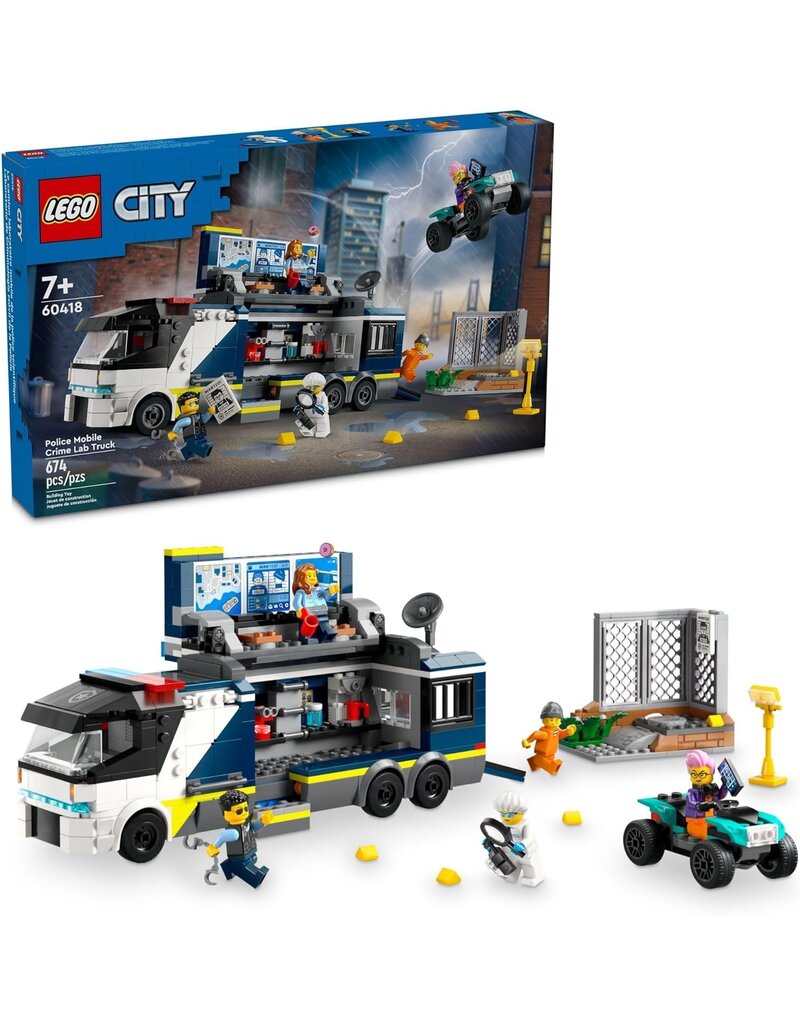 LEGO LEGO 60418 CITY POLICE MOBILE CRIME LAB TRUCK
