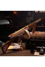 ROBOTIME ROELQB01 THOMPSON SUBMACHINE GUN TOY 3D WOODEN PUZZLE