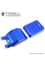 TREAL TRLX003XFRBGV ALUMINUM SKID PLATE (BLUE)