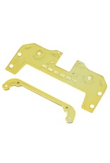 REDCAT RACING RER25836 GOLD STEERING TRAY W/ STEERING RACK