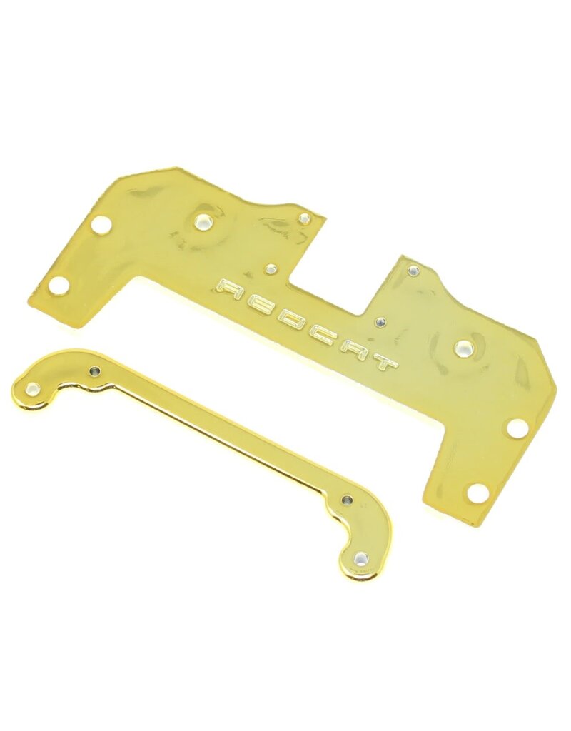 REDCAT RACING RER25836 GOLD STEERING TRAY W/ STEERING RACK
