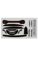 BITTYDESIGN BDYMZ-AS1 ARES-1 1/28 MINI-Z BODY  (98MM WHEELBASE): CLEAR