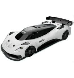 BITTYDESIGN BDYMZ-AS1 ARES-1 1/28 MINI-Z BODY  (98MM WHEELBASE): CLEAR