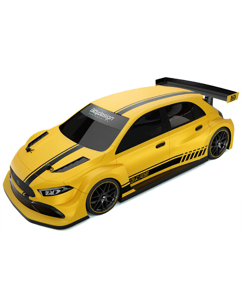 BITTYDESIGN BDYMZ-CA45 CA45 1/28 MINI-Z BODY  (98MM WHEELBASE): CLEAR