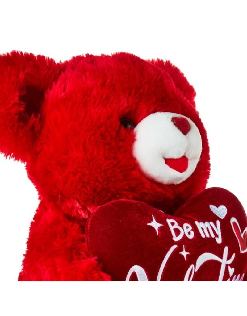 WAY TO CELEBRATE VALENTINE’S DAY 15'' SWEETHEART TEDDY BEAR RED