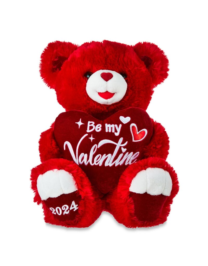 WAY TO CELEBRATE VALENTINE’S DAY 15'' SWEETHEART TEDDY BEAR RED