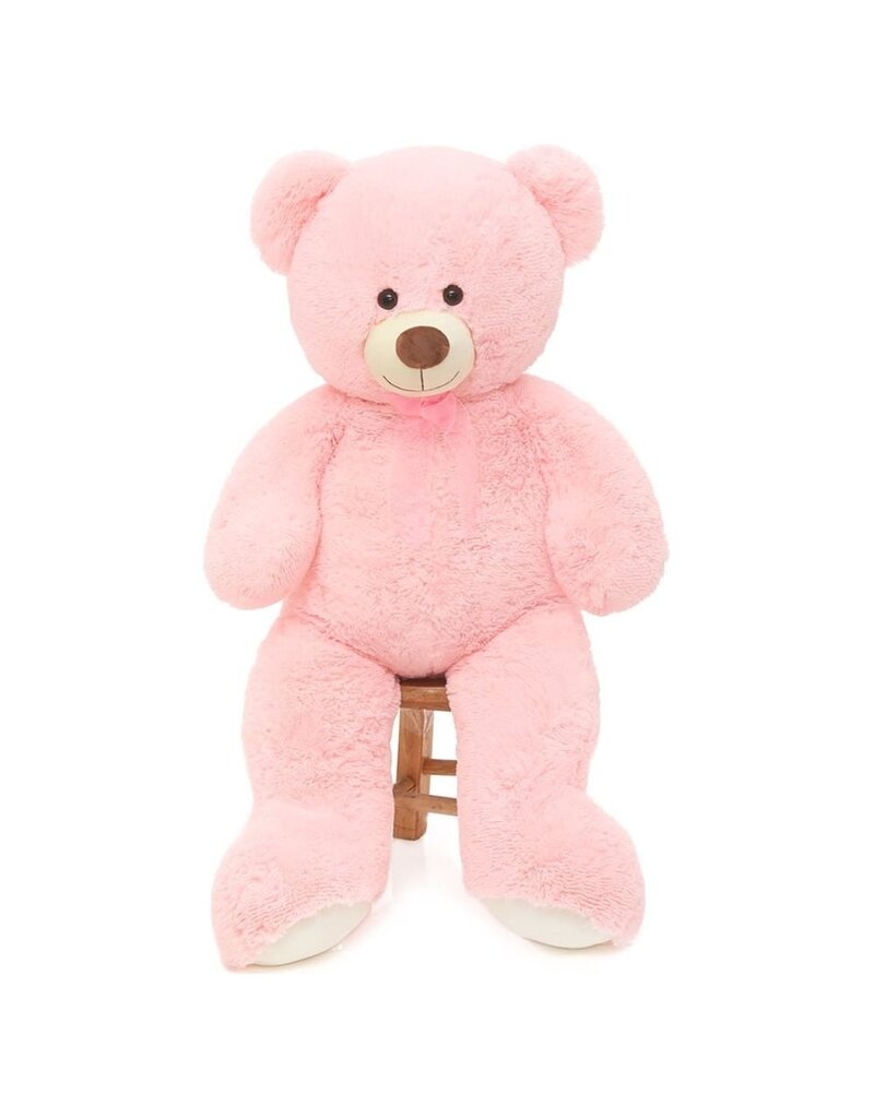 MORISMOS 35" TEDDY BEAR: PINK
