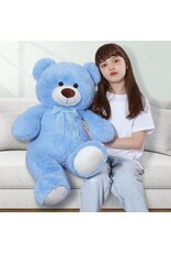 MORISMOS 35" TEDDY BEAR: BLUE