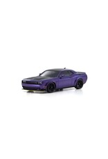 KYOSHO KYO32621PU MINI-Z AWD MA-020 READYSET CHALLENGER SRT HELLCAT REDEYE: PLUM PURPLE