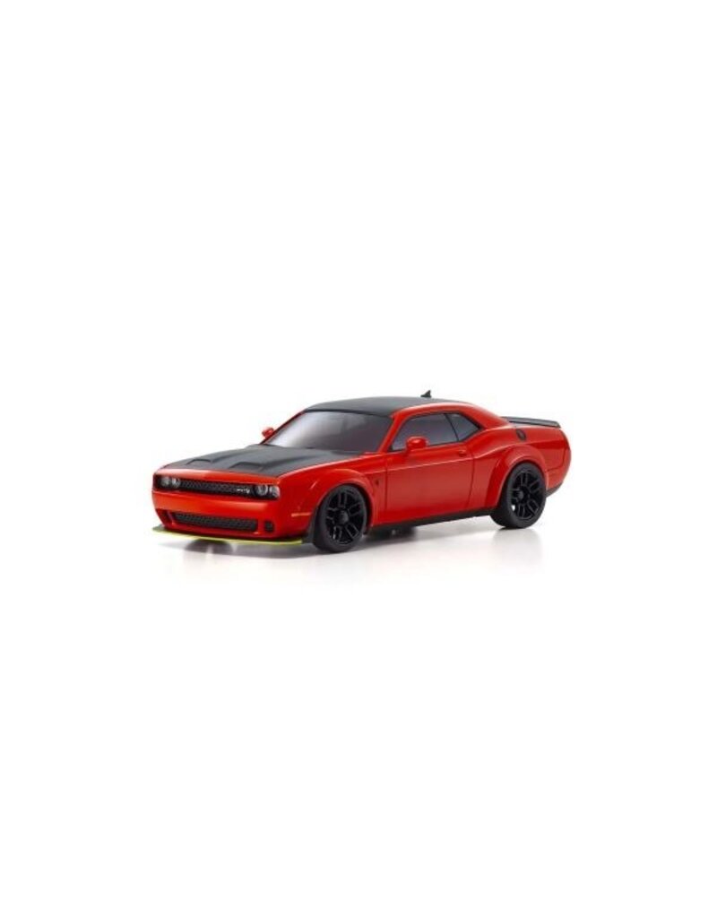 KYOSHO KYO32621R MINI-Z AWD MA-020 READYSET CHALLENGER SRT HELLCAT REDEYE: RED