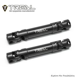 TREAL TRLX00431YRYX HARDENED STEEL CENTER SLIDER DRIVESHAFT SET FOR MINI LMT