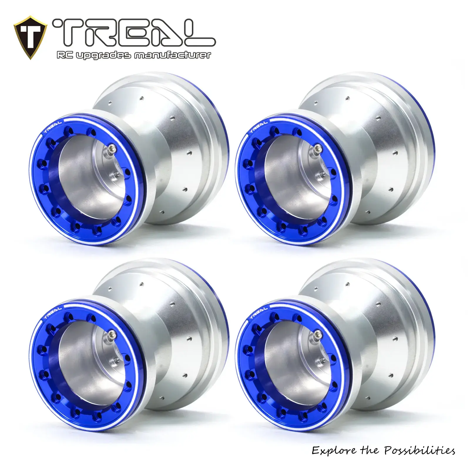 Trinity Rc Mini Spinner Rim Wheel Spinners Bearings Lock Mini-t TMT Series  