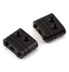 DRAG RACE CONCEPTS DRC-459.5 DR10/ B6 ALUMINUM FRONT CAMBER LINK MOUNTS: BLACK (2)