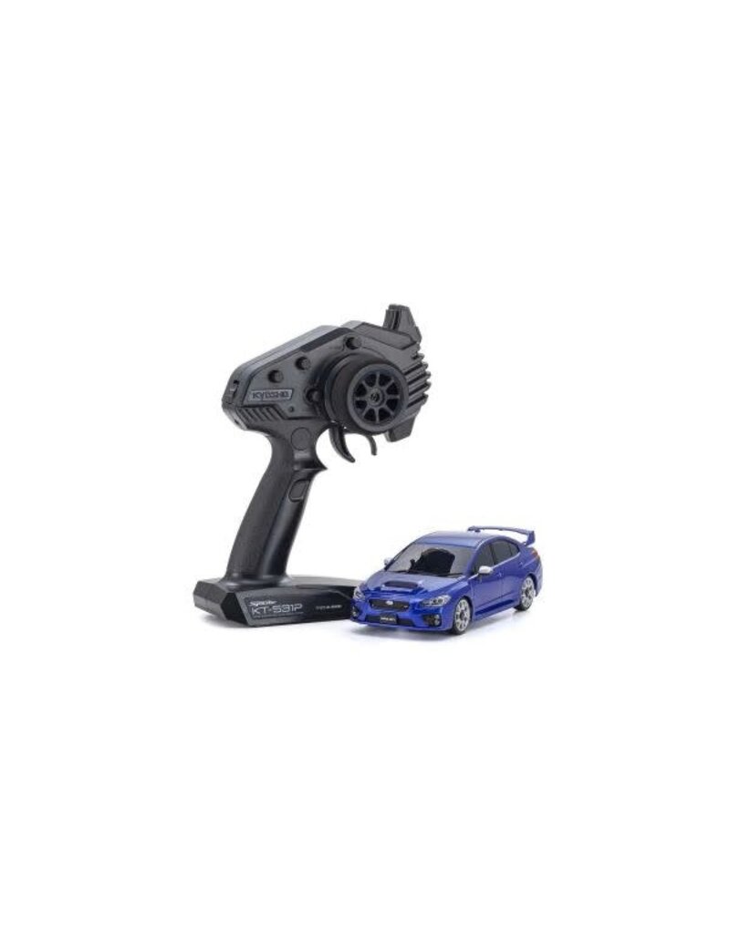 KYOSHO KYO32630BL MINI-Z AWD MA-020 READYSET SUBARU WRX STI WR: BLUE