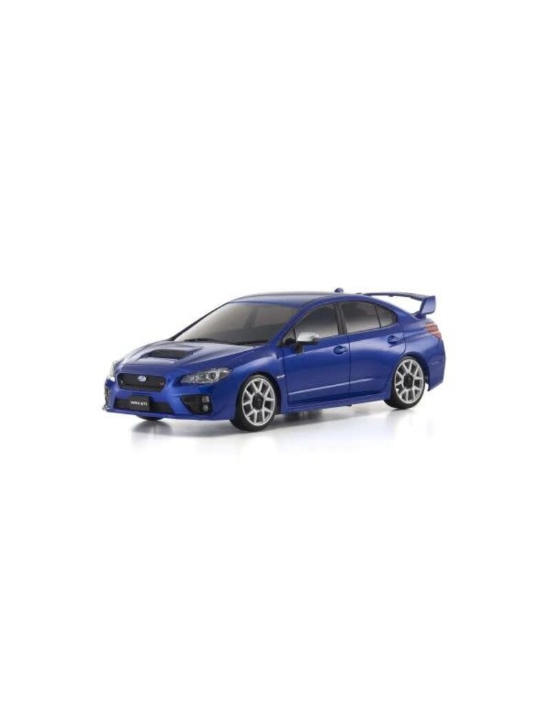 KYOSHO KYO32630BL MINI-Z AWD MA-020 READYSET SUBARU WRX STI WR: BLUE